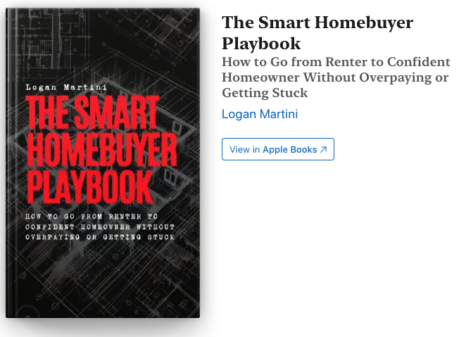 the smart homebuyer playbook by logan martini