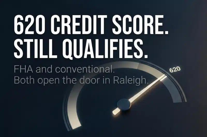 620 Credit Score to Buy a House in Raleigh? Real Answer